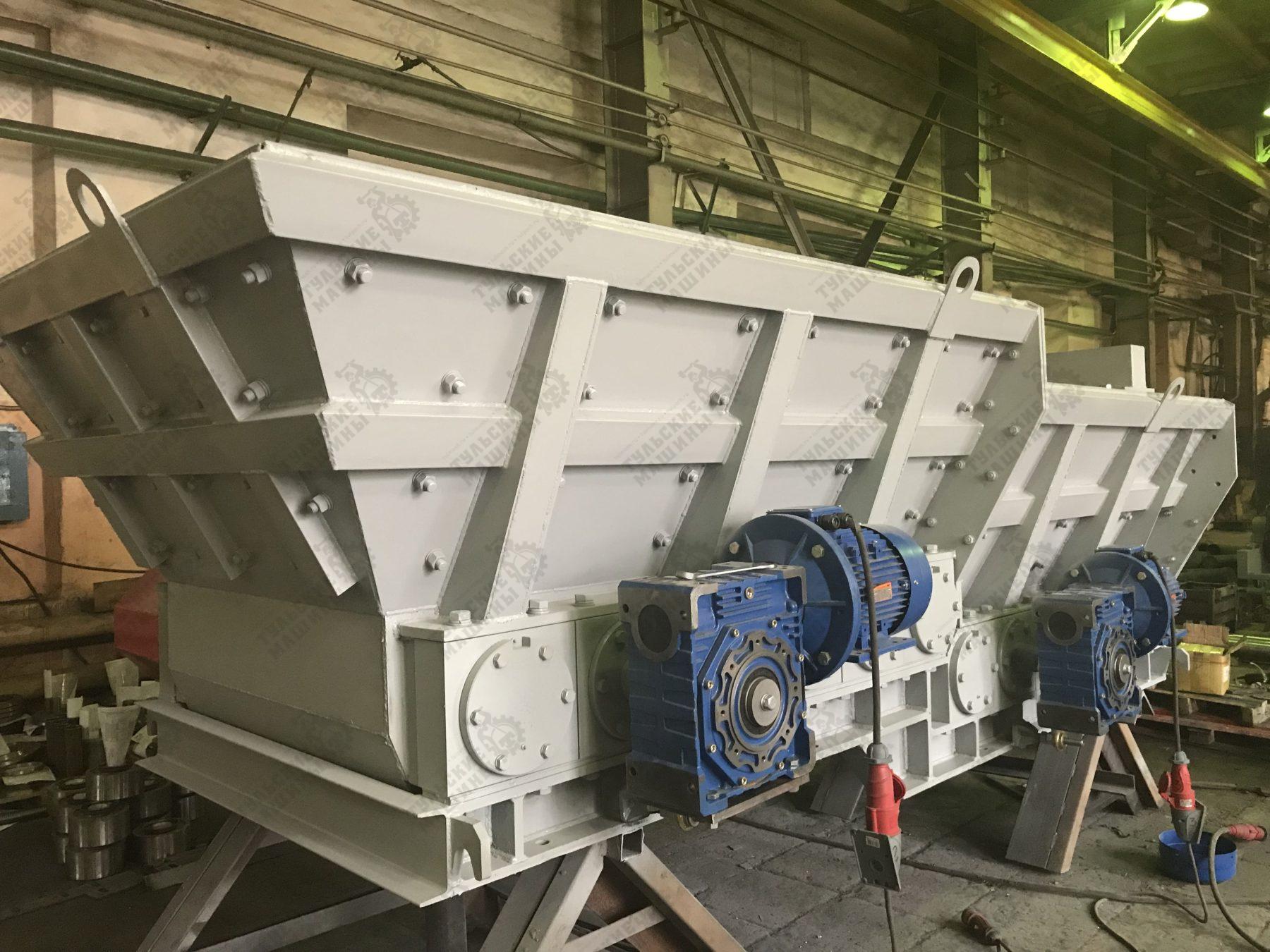 Грохот-питатель ГПВ-1000-37 в работе