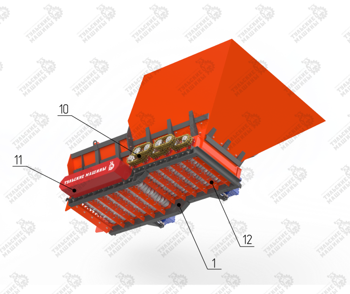 Схема Питатель-валковый-ГПВ-1000-37