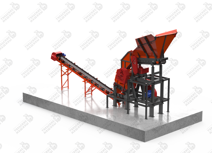 ЛДБ-50 линия по получению вторичного щебня