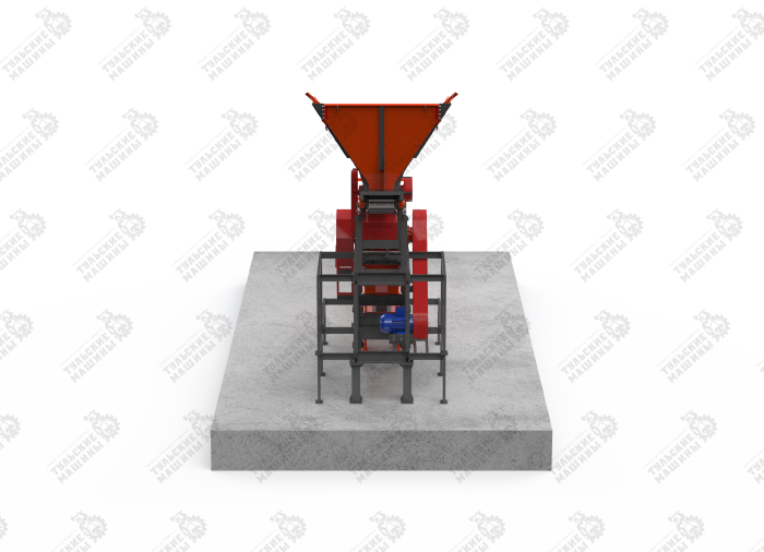 Получение вторичного щебня производственная линия