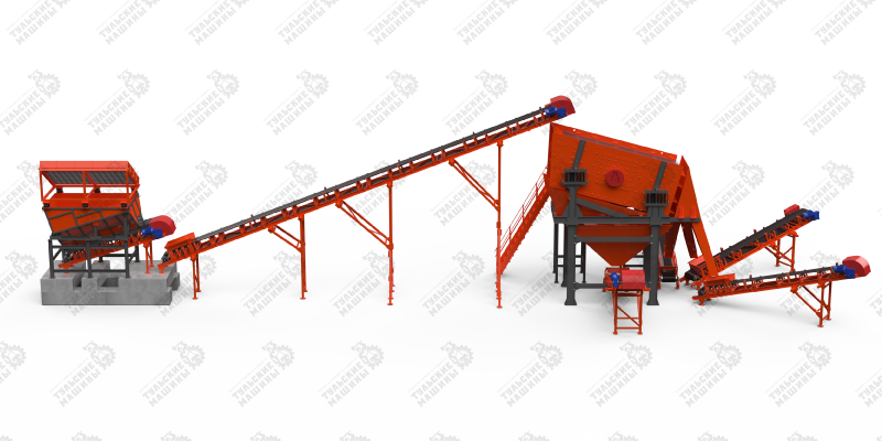 Линия с грохотом ГИС-54