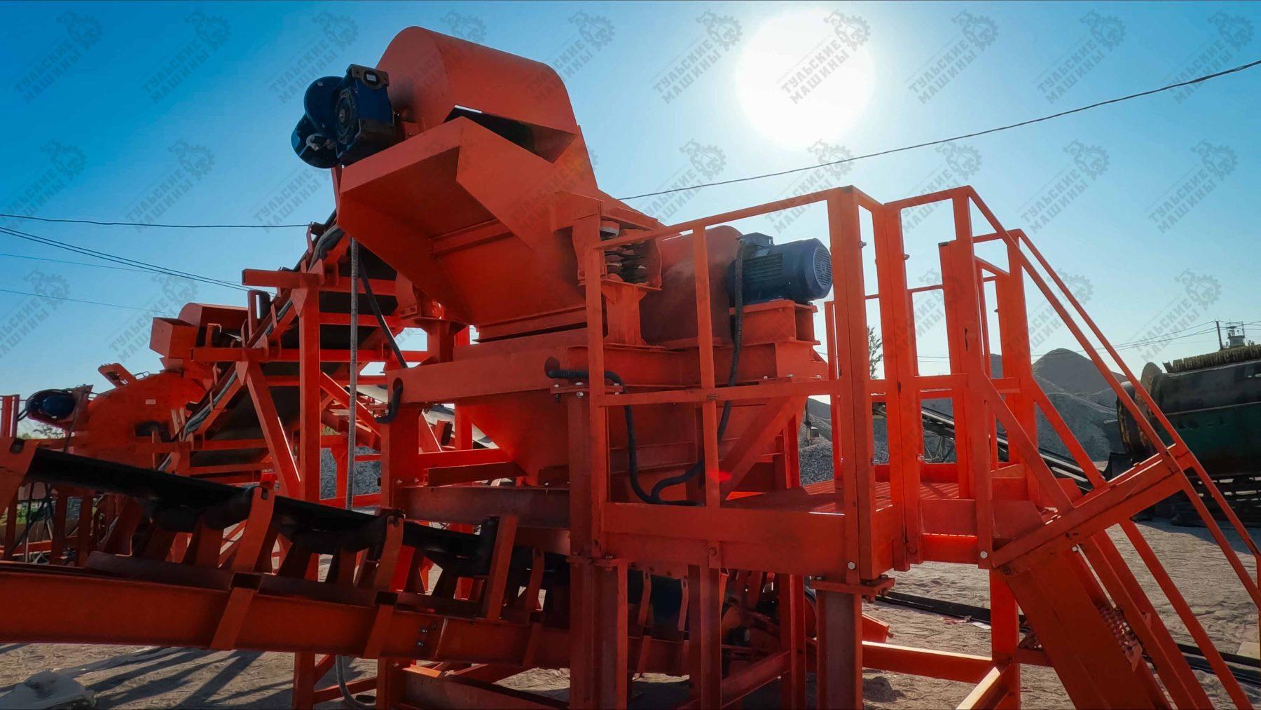 Готовая линия по дроблению ракушек