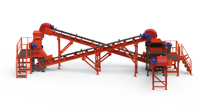 Производство по дроблению ракушки