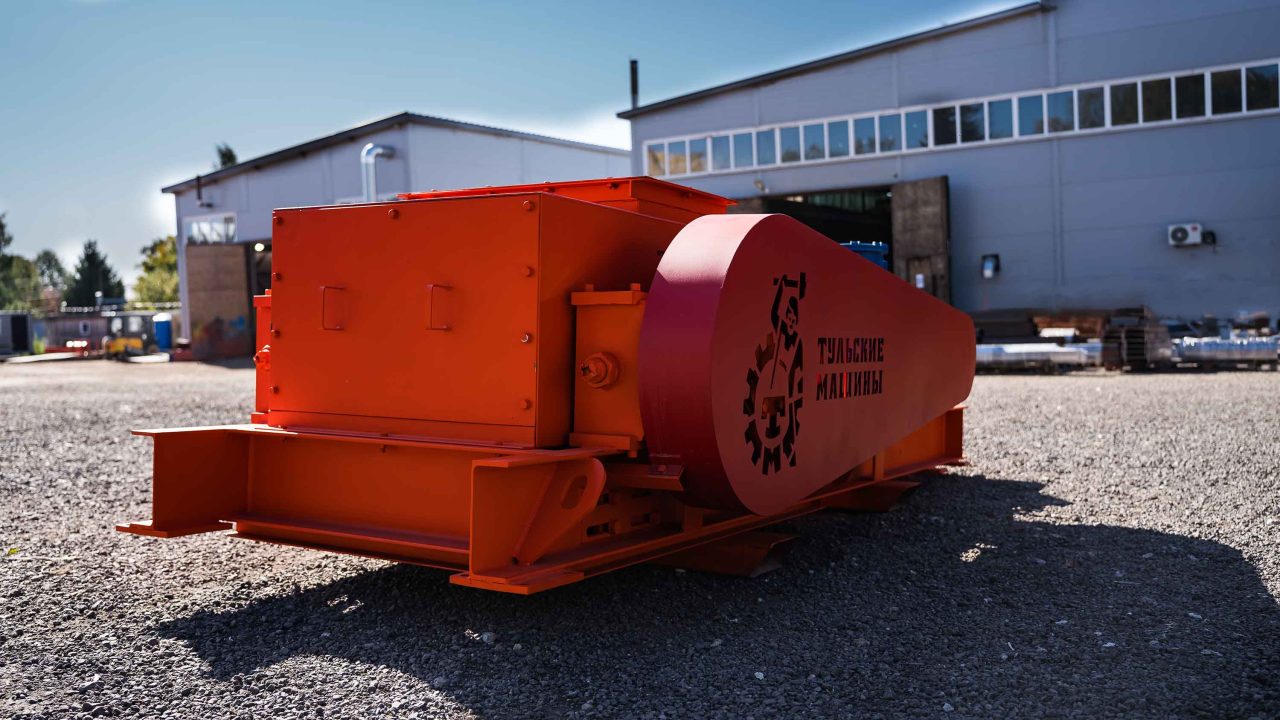 Валковая рифленая дробилка