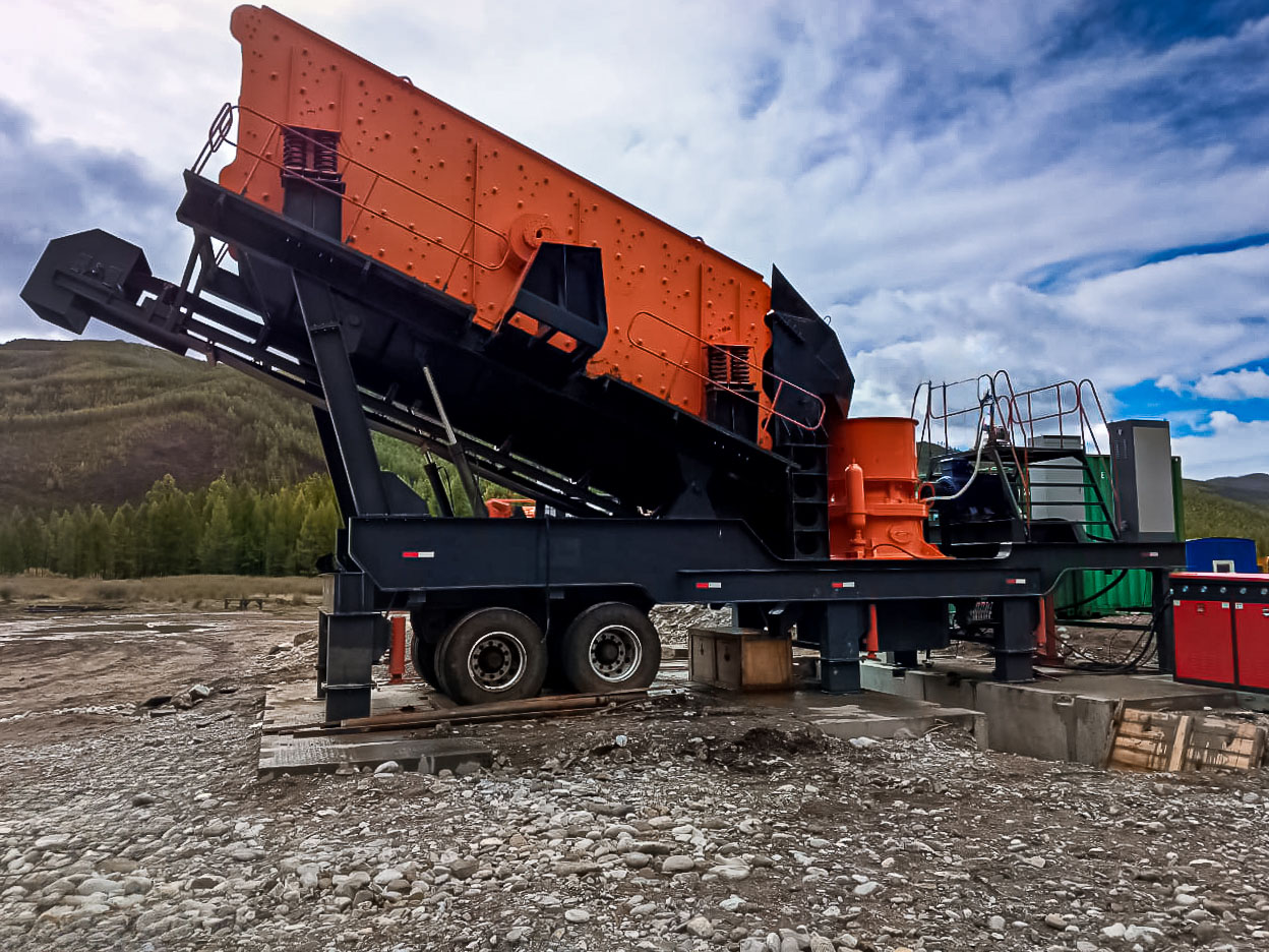 Дробилка роторная мобильная