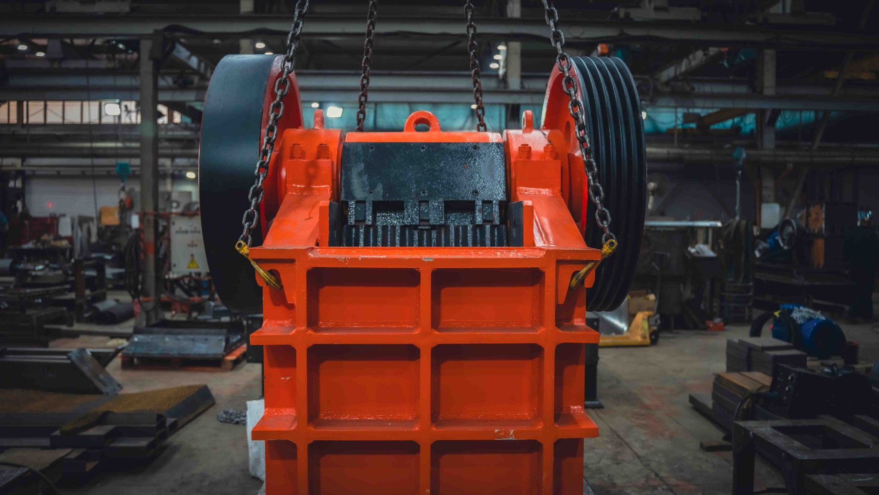 Щековая дробилка для мрамора